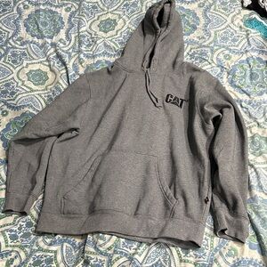 CAT construction Gray Hoodie for Cats